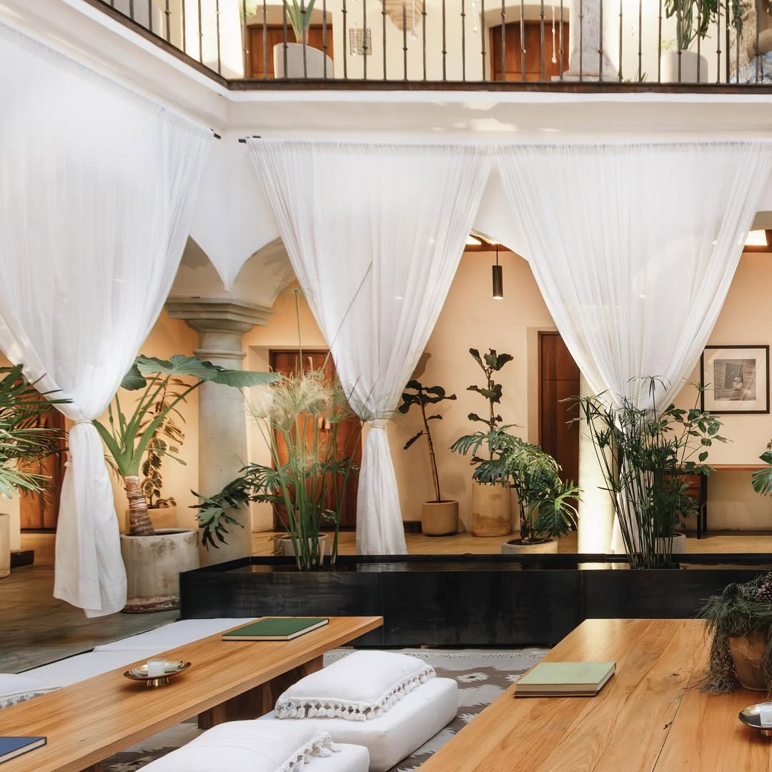 Hotel en Oaxaca de estilo mediterraneo 
