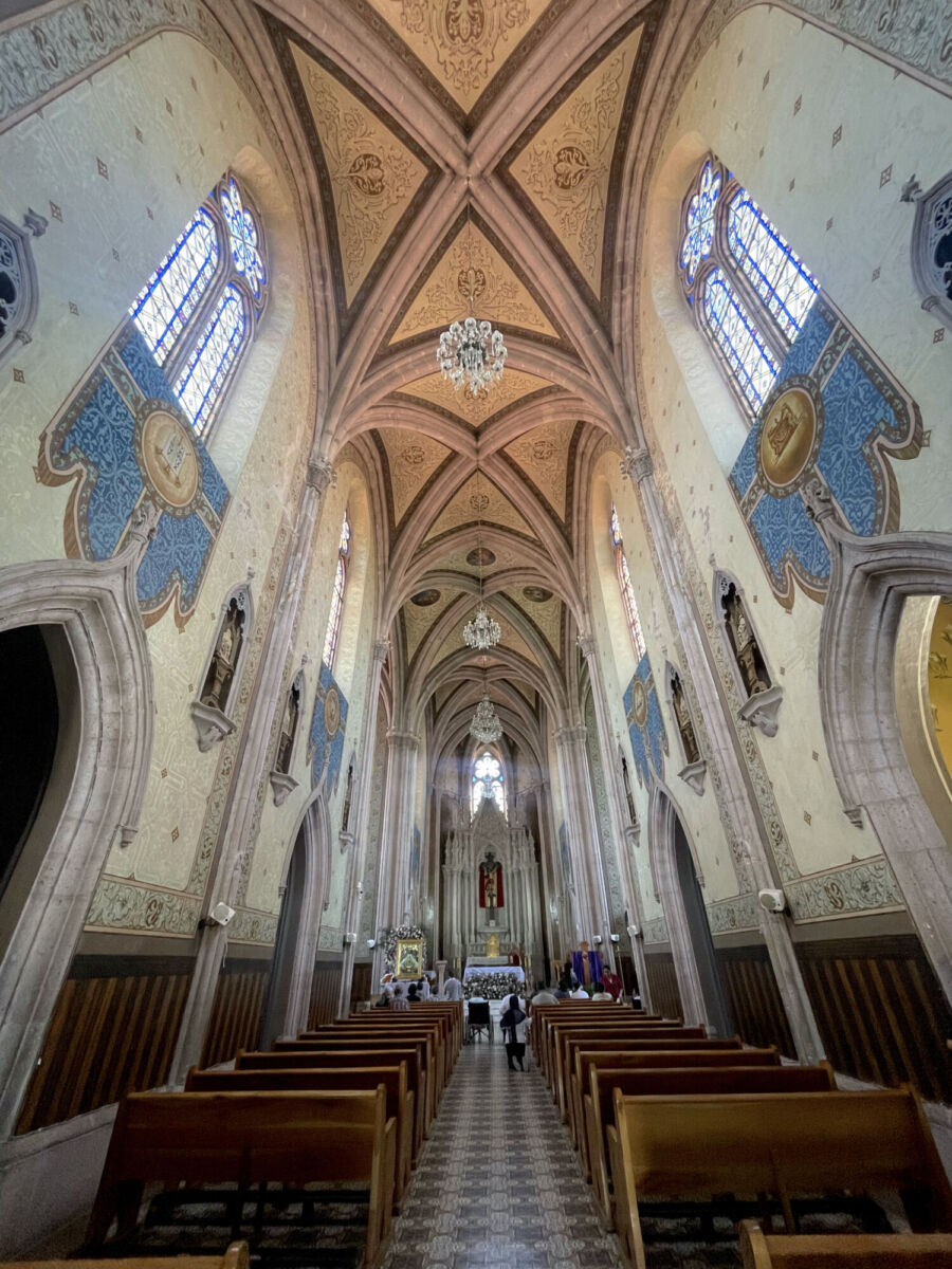 Interior del Templo del Señor de la Misericordia