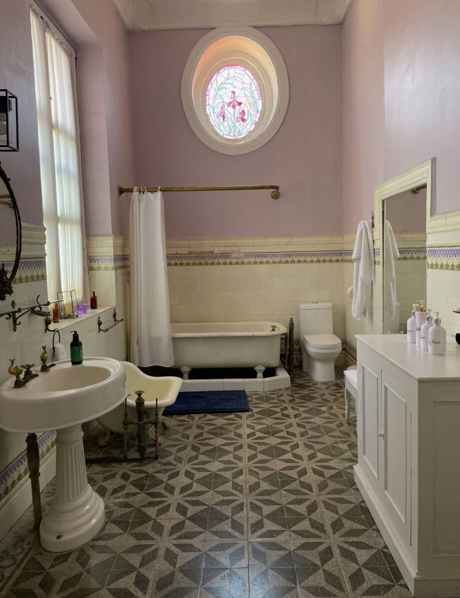 Baño antiguo de la Ex Hacienda de Jalpa de Cánovas