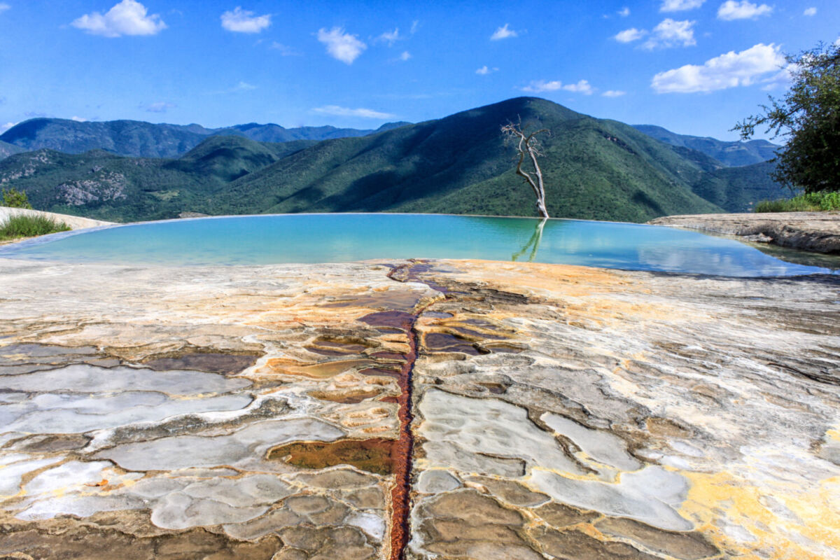 lugares con aguas termales como Tolantongo 