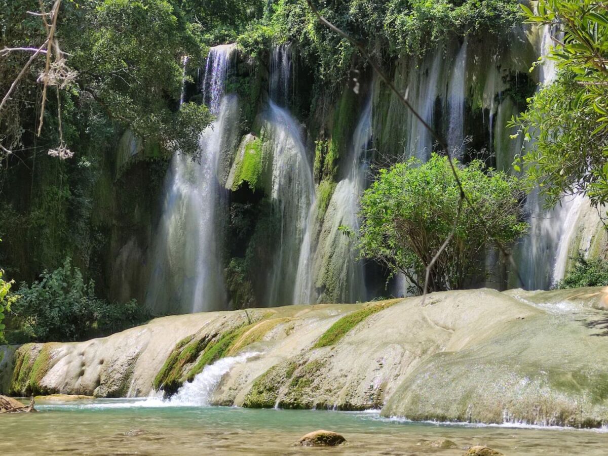 cascada en Pueblo Mágico de Taxco 