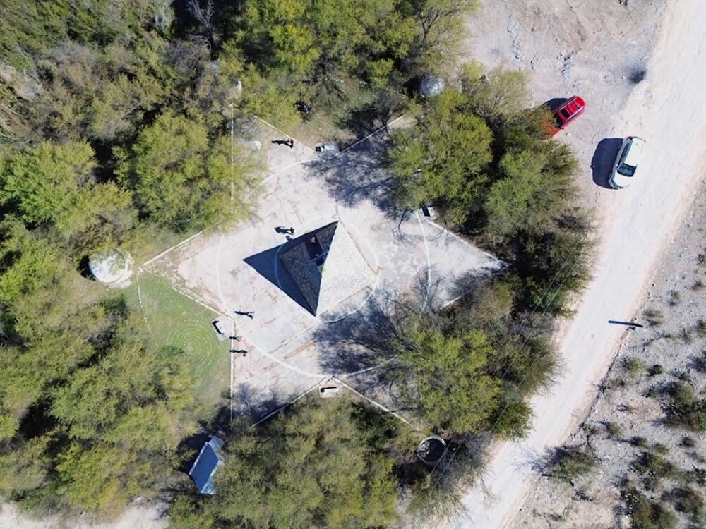 Pirámide de Pozuelos en Coahuila
