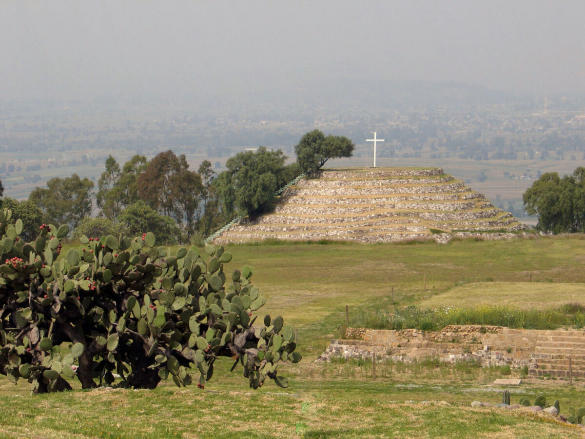 La Pirámide del Espiral en Tlaxcala tiene una estructura circular 