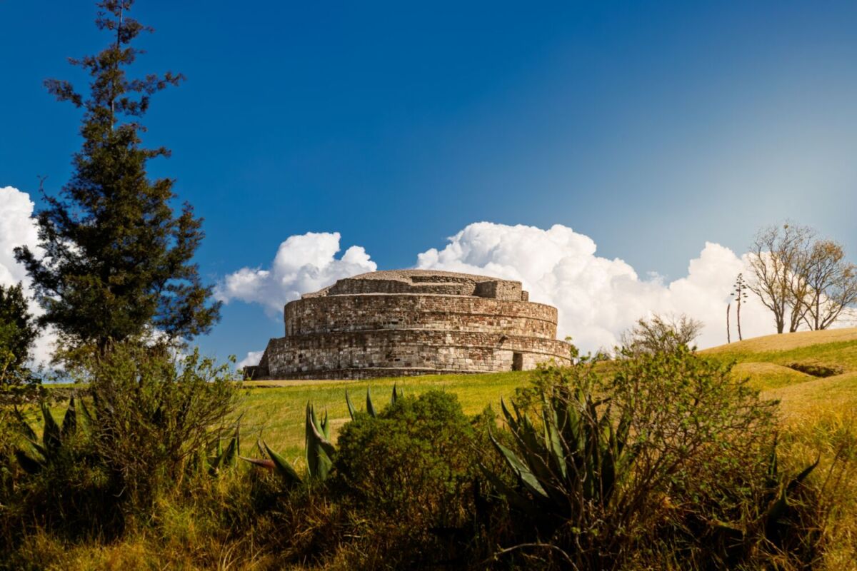 pirámides circulares México 