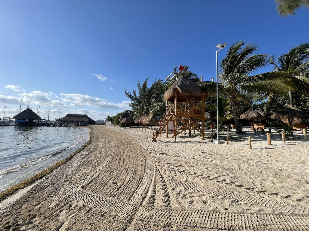 playa escondido en Cancún 