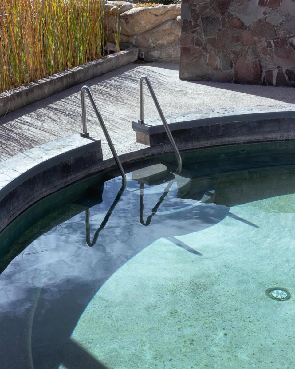 Jacuzzi de agua termal 