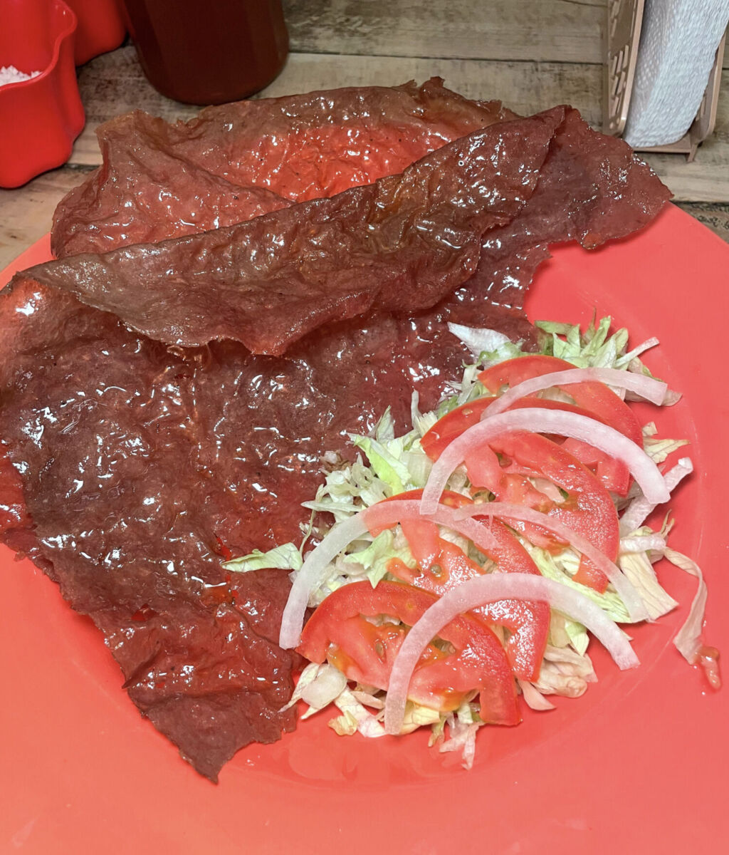 Plato de cecina seca en San Francisco del Rincón 