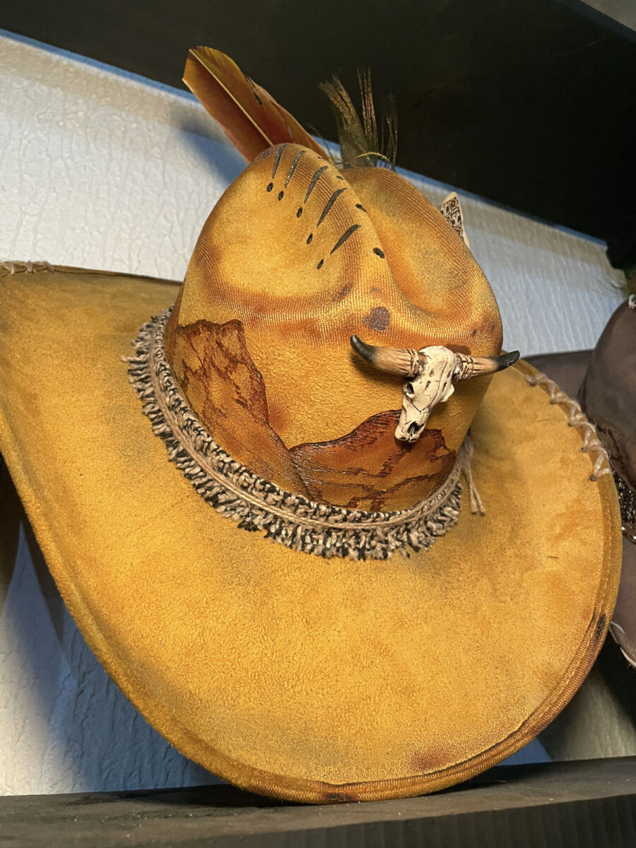 Sombrero artesanal texano de San Francisco del Rincón 