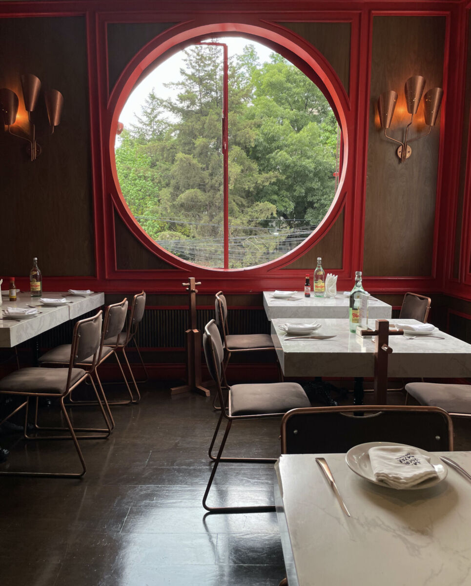 Uno de los salones de la Cantina Sotomayor en la CDMX