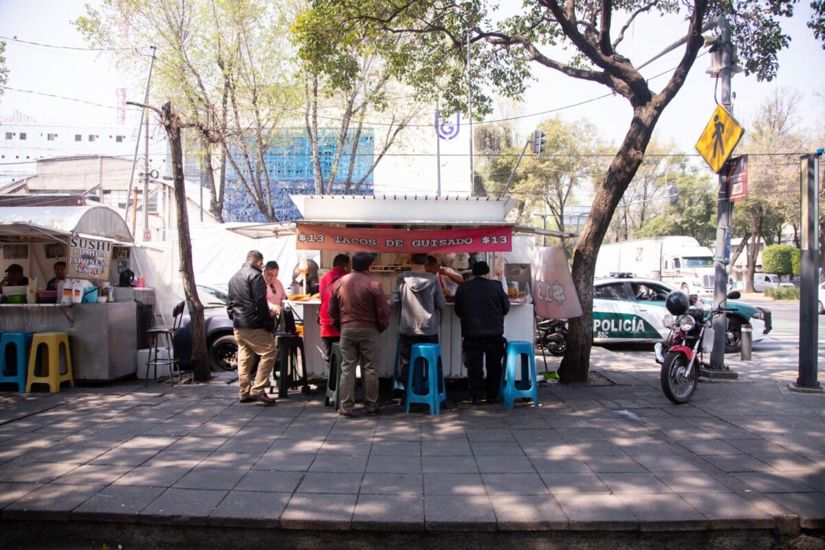 Las colonias de la CDMX con más taquerías por metro cuadrado
