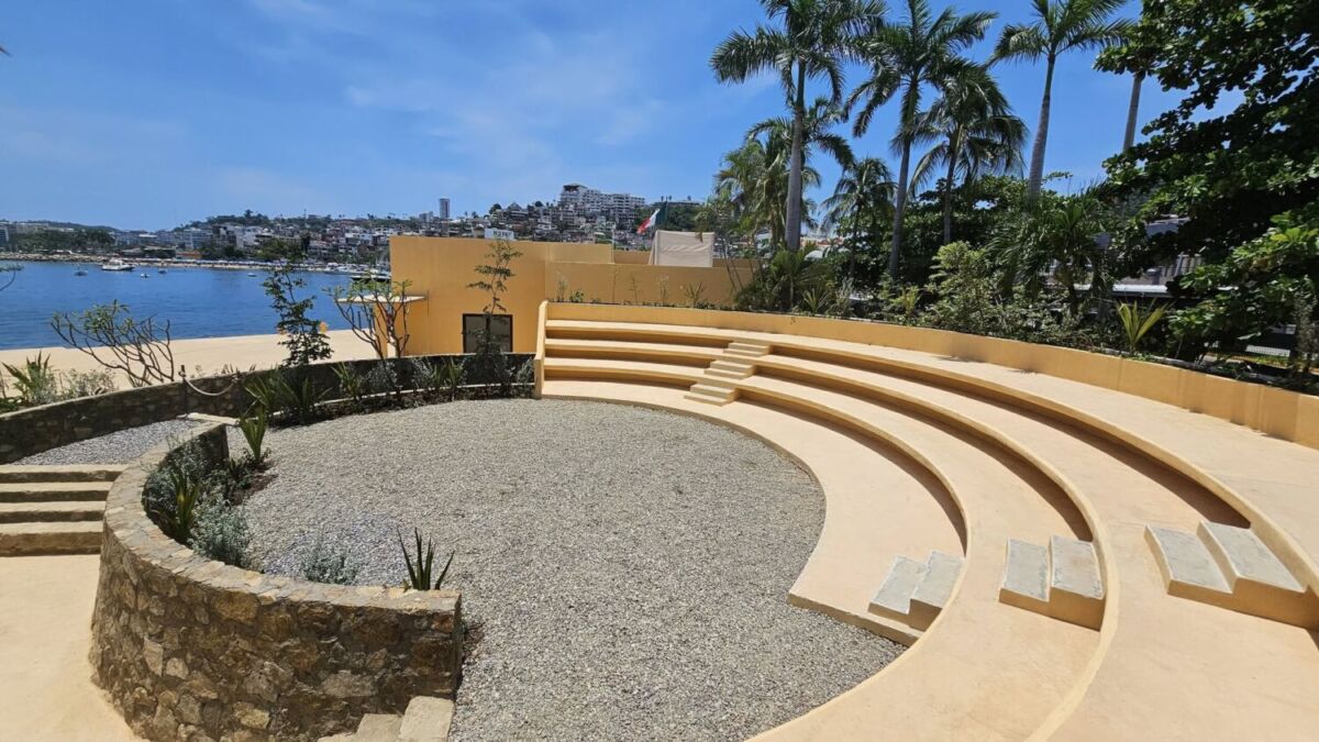Anfiteatro del nuevo Corredor Turístico de Acapulco 