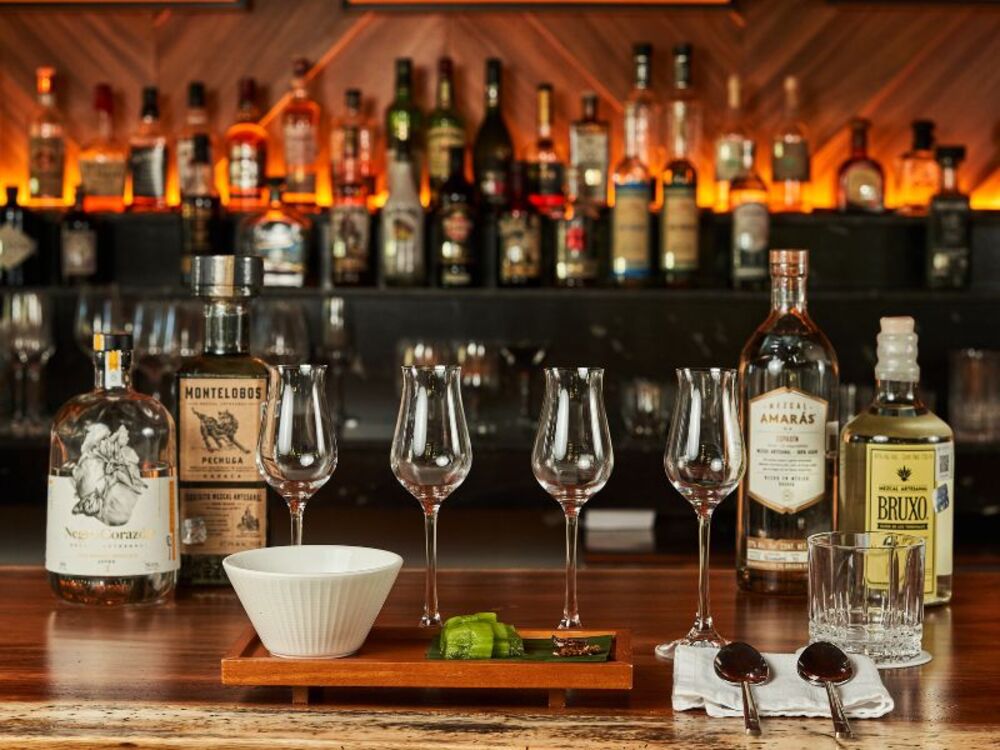 Agave tasting en el Hilton Tulum 