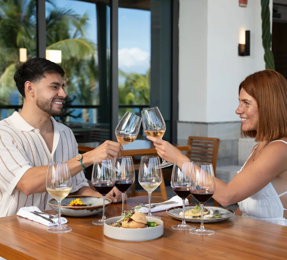 Cata de vino en el Hotel Hilton Tulum Riviera Maya