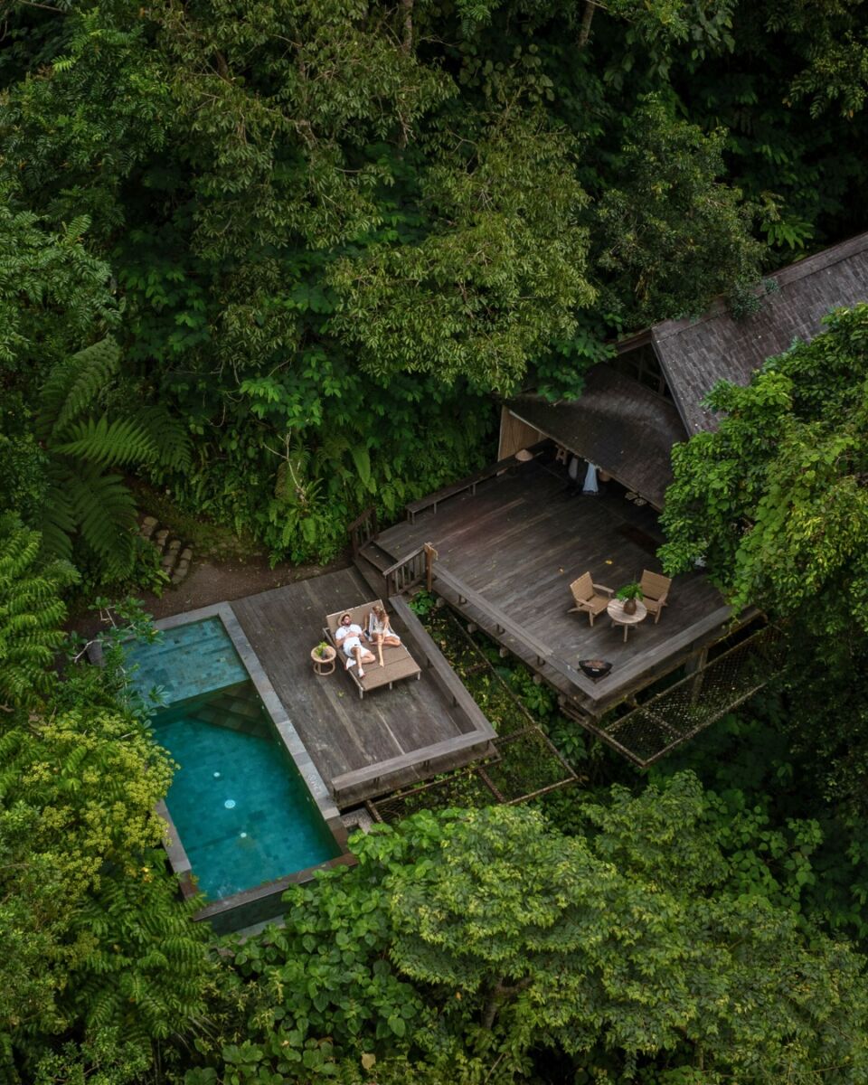 hotel de lujo alejado del mundo con su propia piscina privada 