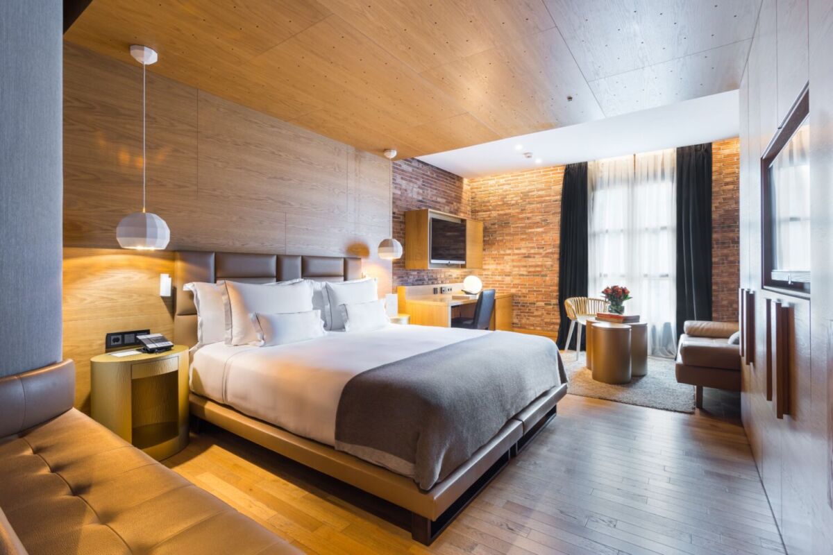 habitaciones con diseño contemporáneo en el Hotel Monument Barcelona