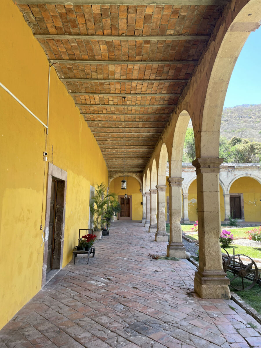Arcos de la Ex Hacienda de Atotonilquillo en Manuel Doblado, Guanajuato