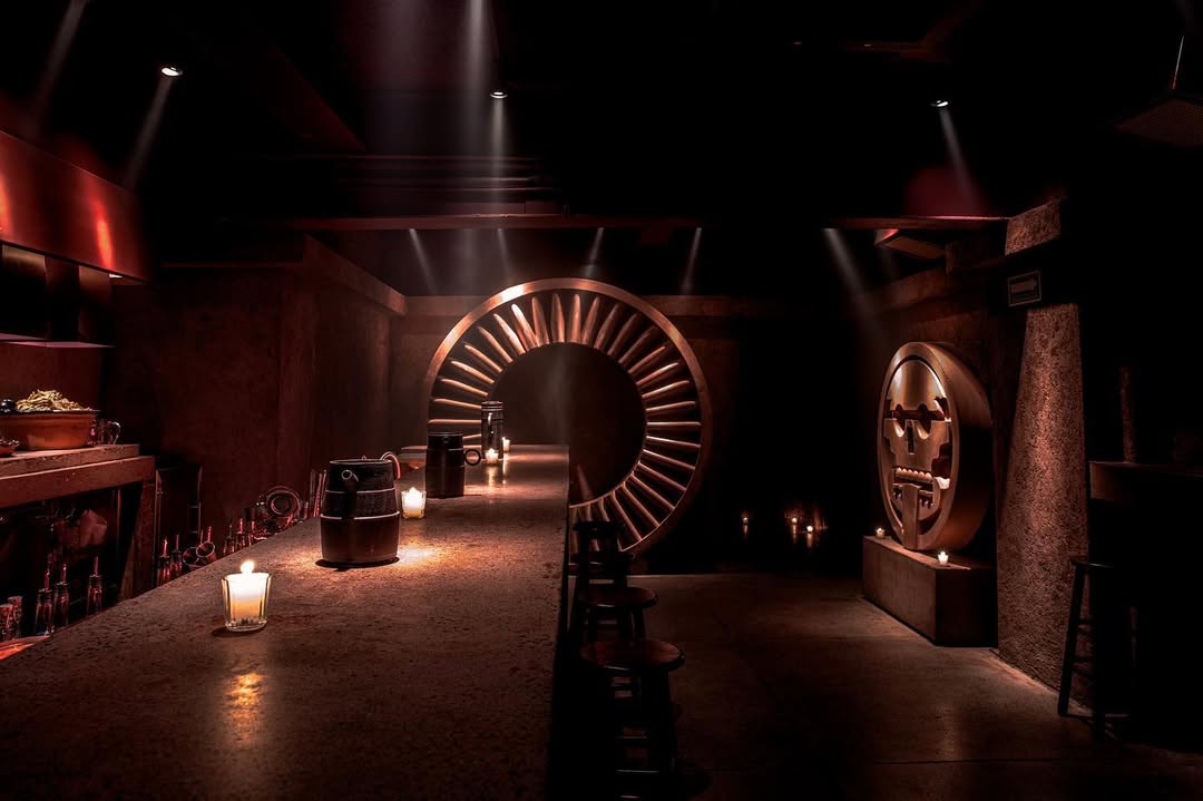 bar de estilo prehispánico en la CDMX 