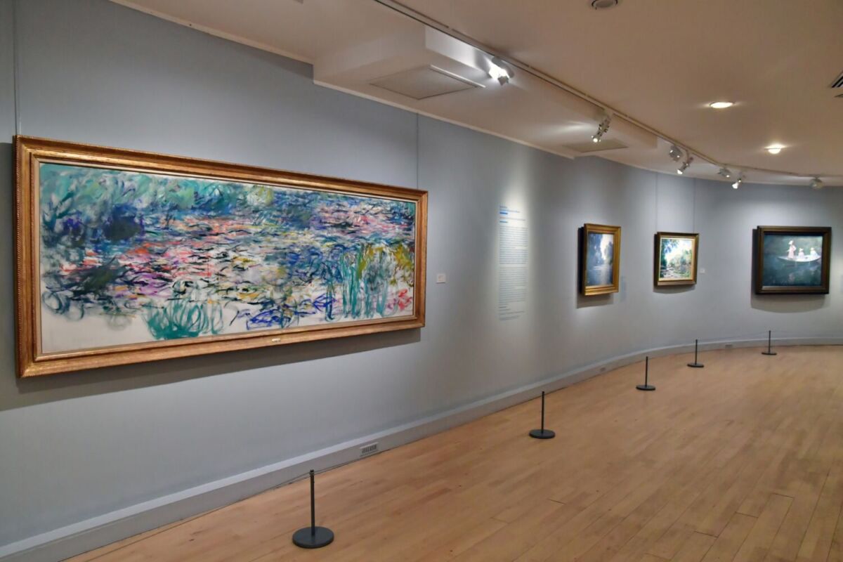obras de Monet en un museo de París 