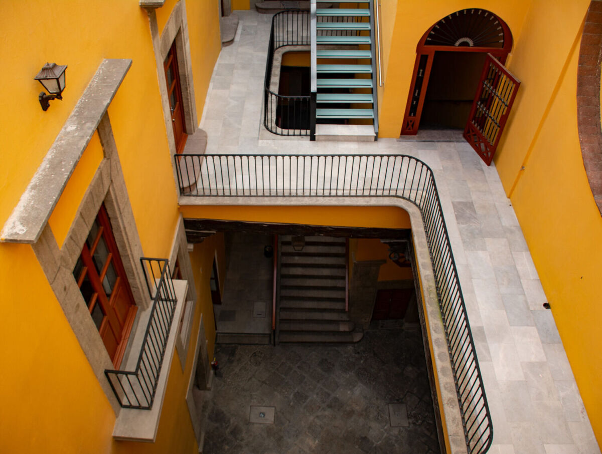 interior de una casona colonial del siglo XVI