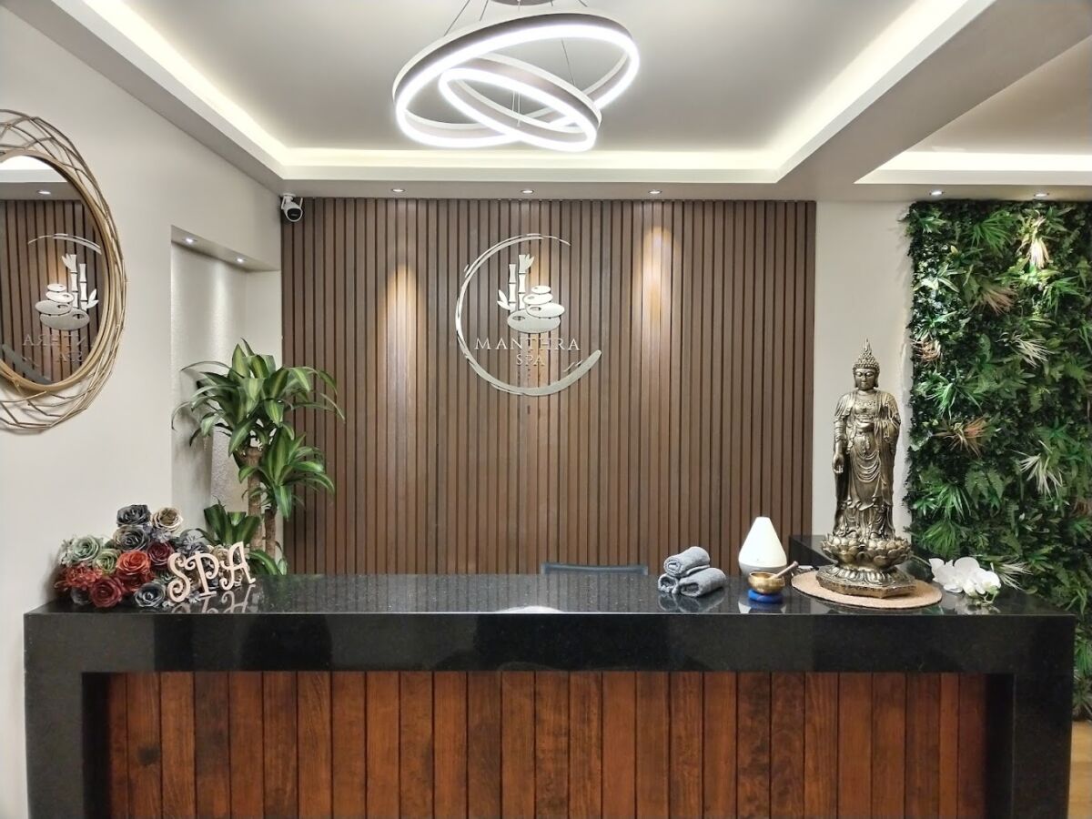 recepción de un spa en la CDMX 