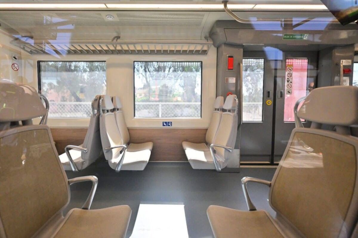 Vagones del suburbano al AIFA 