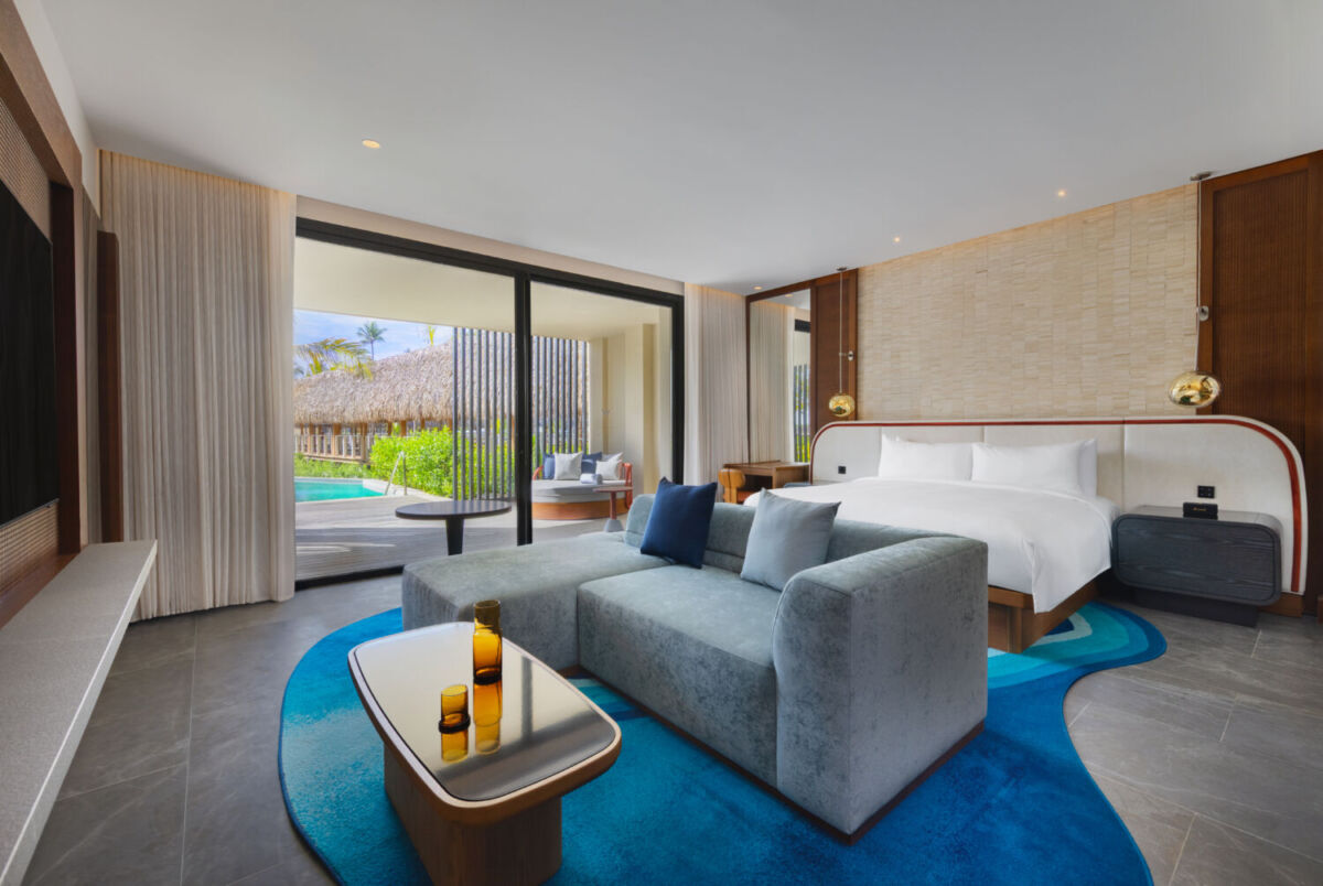 habitación de un hotel de lujo en República Dominicana 
