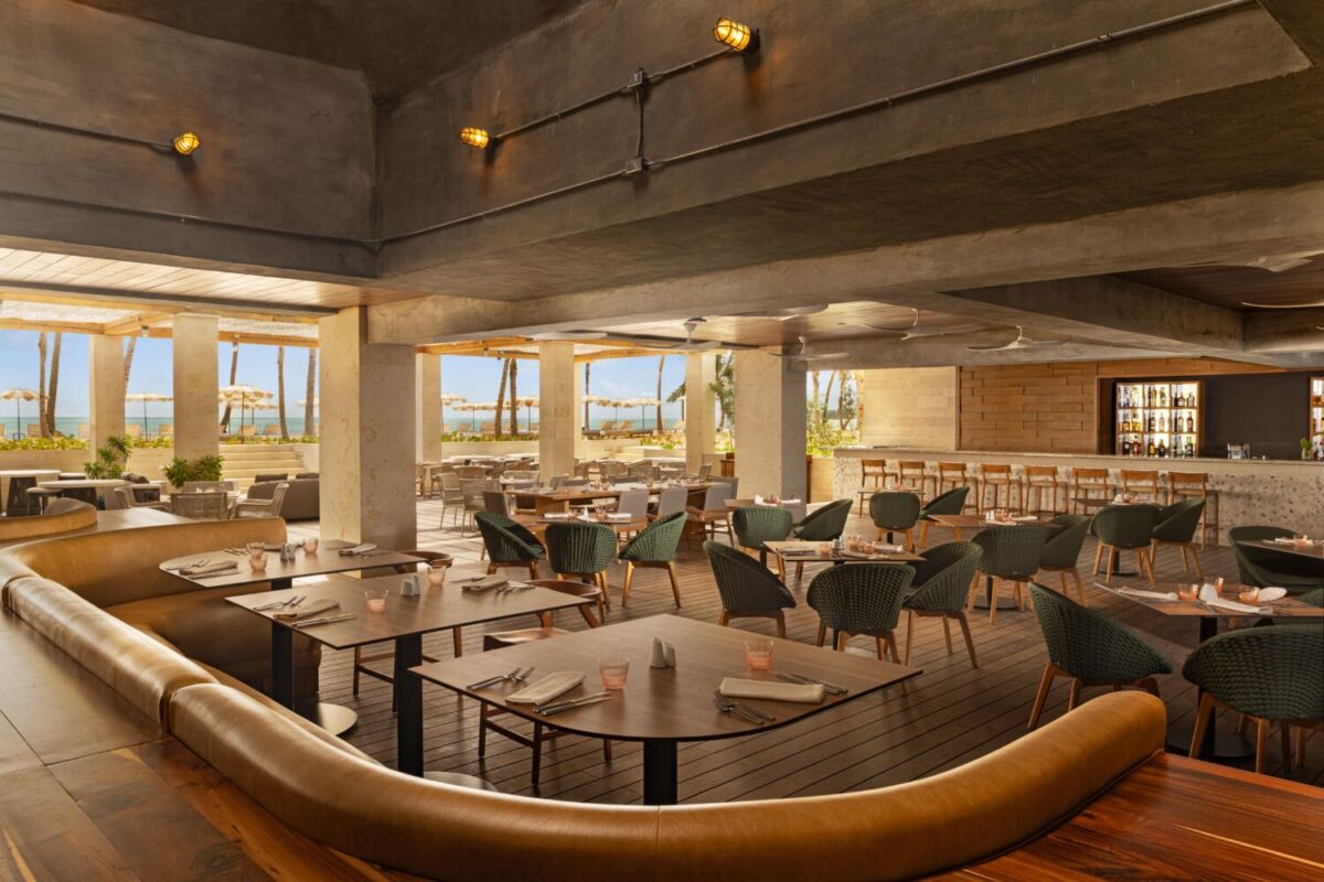 restaurante de lujo cerca de la playa 