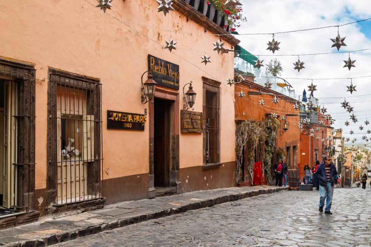 calle en San Miguel de Allende 