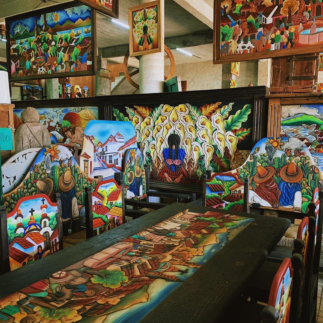 muebles pintados 