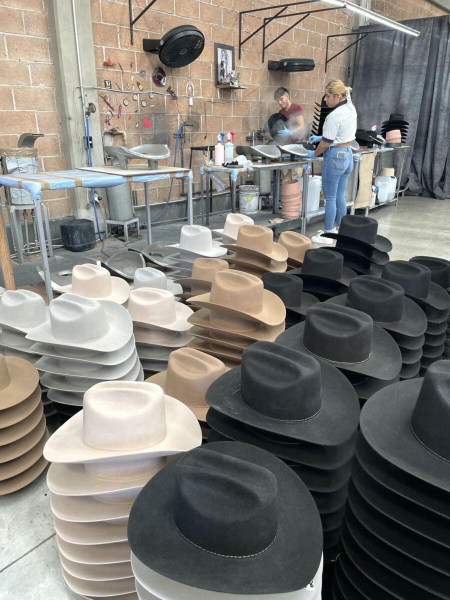 Fábrica de sombreros en San Francisco del Rincón