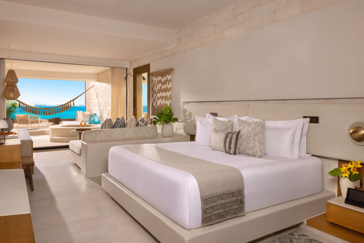 Suite de lujo del Hotel Impression Isla Mujeres