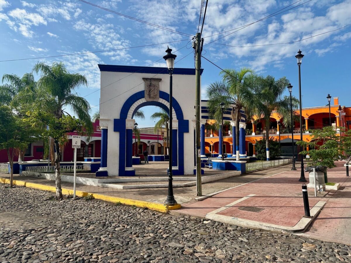 plaza pública en Jala, Nayarit 