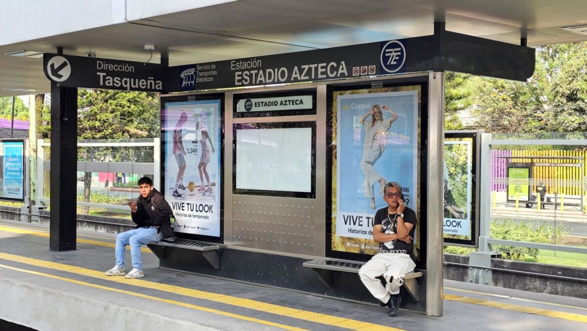 Estación del Tren Ligero, CDMX 