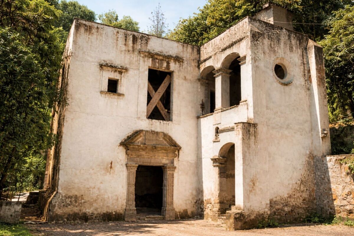 Antigua Ermita de Vasco de Quiroga en Santa Fe, CDMX