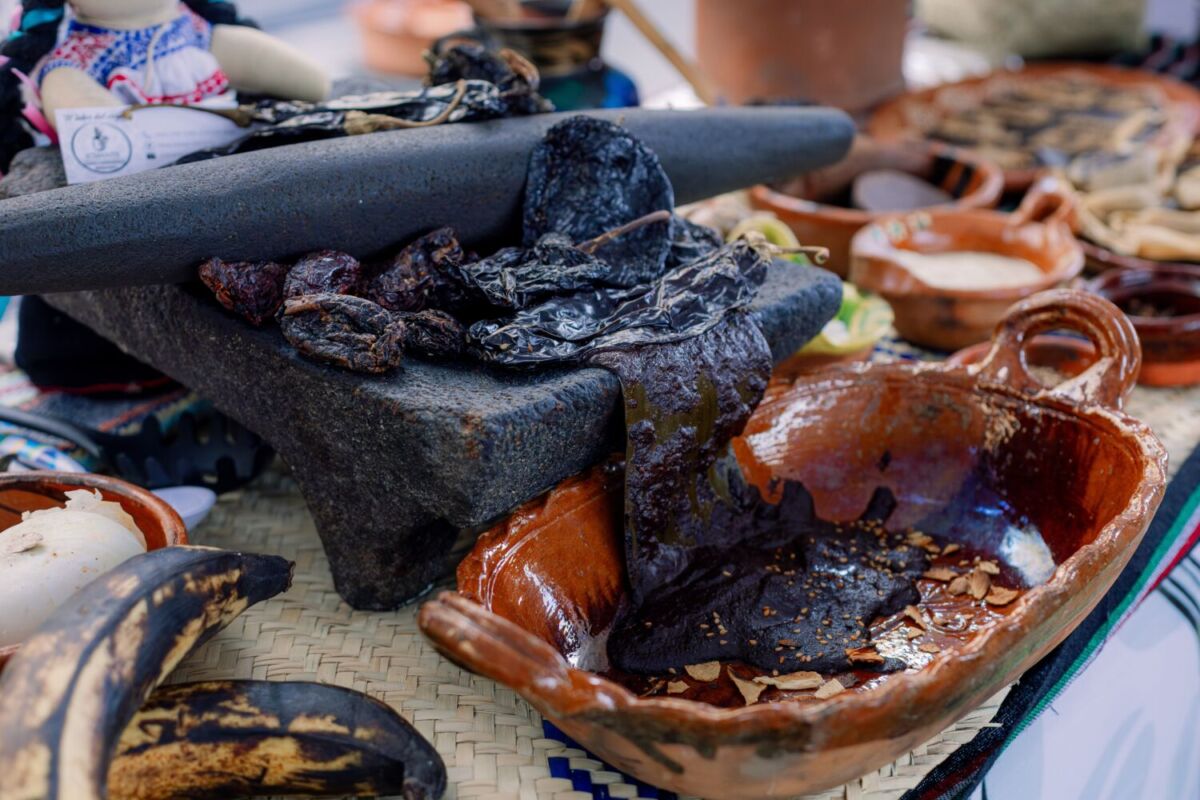 salsa hecha en molcajete 