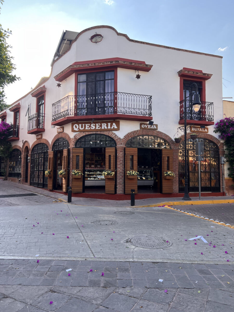 Cremería en el centro de Tequisquiapan