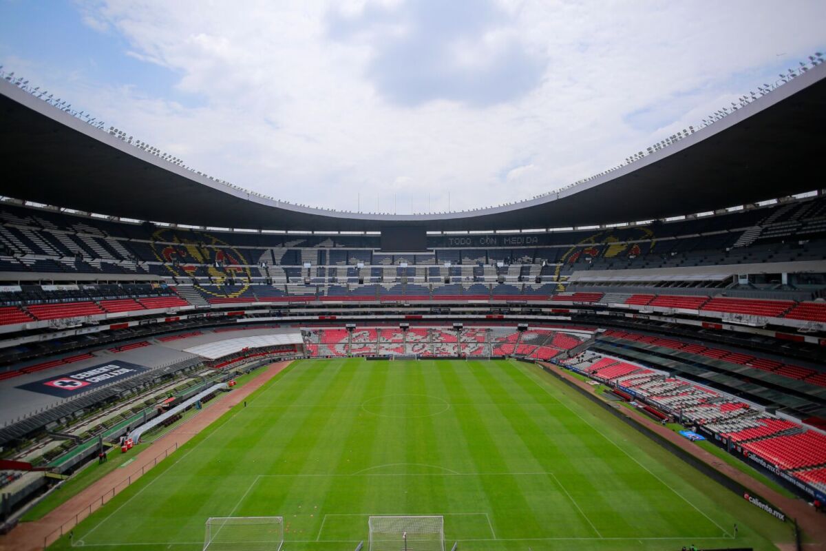Interior del Estado Azteca, CDMX 