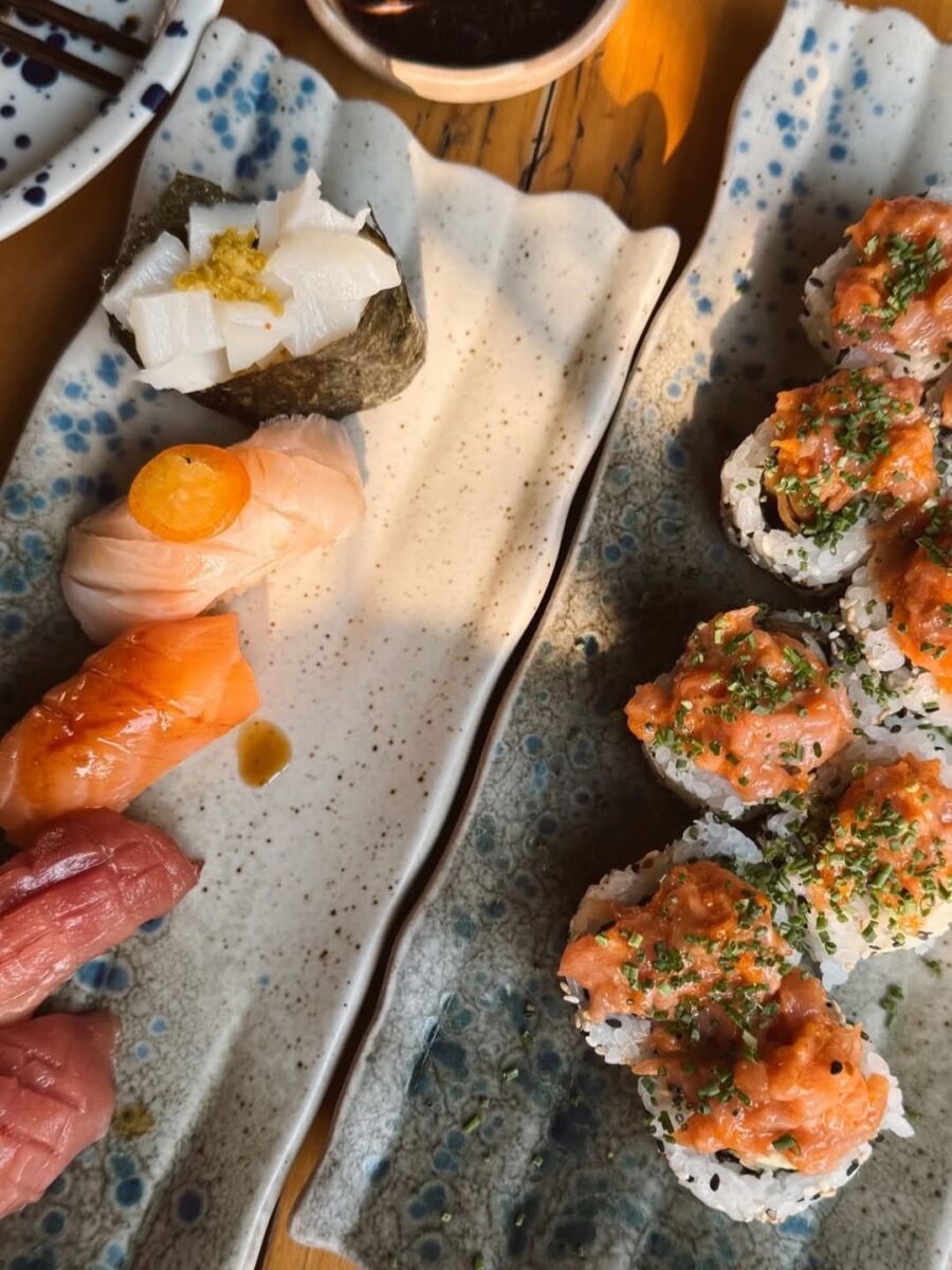 close up makis y nigiris
