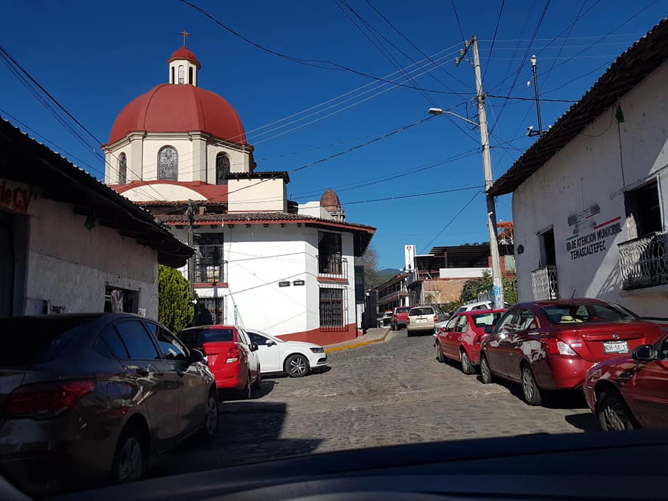 Calles tranquilas en Temascaltepec