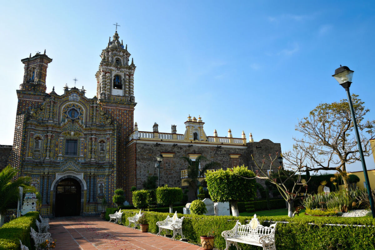 iglesia barroca en Puebla 