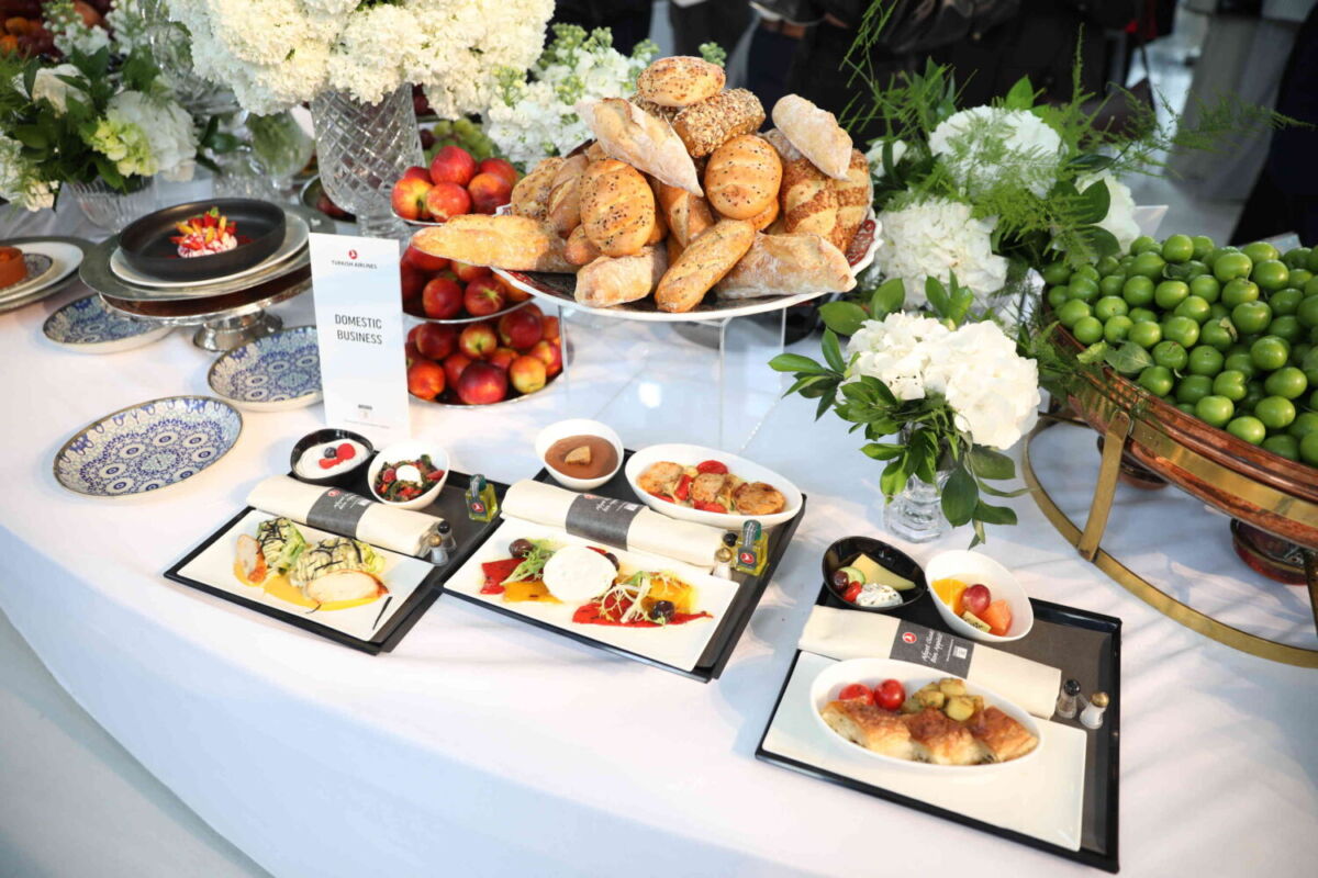 servicio de catering de Turkish Airlines