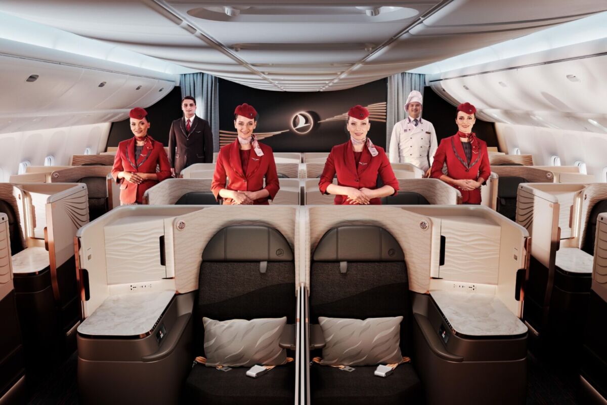 tripulación de Turkish Airlines