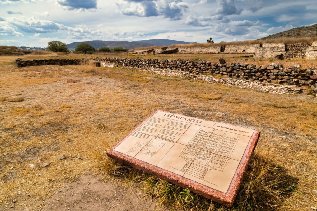 Tzompantli en Tula de Allende, Hidalgo