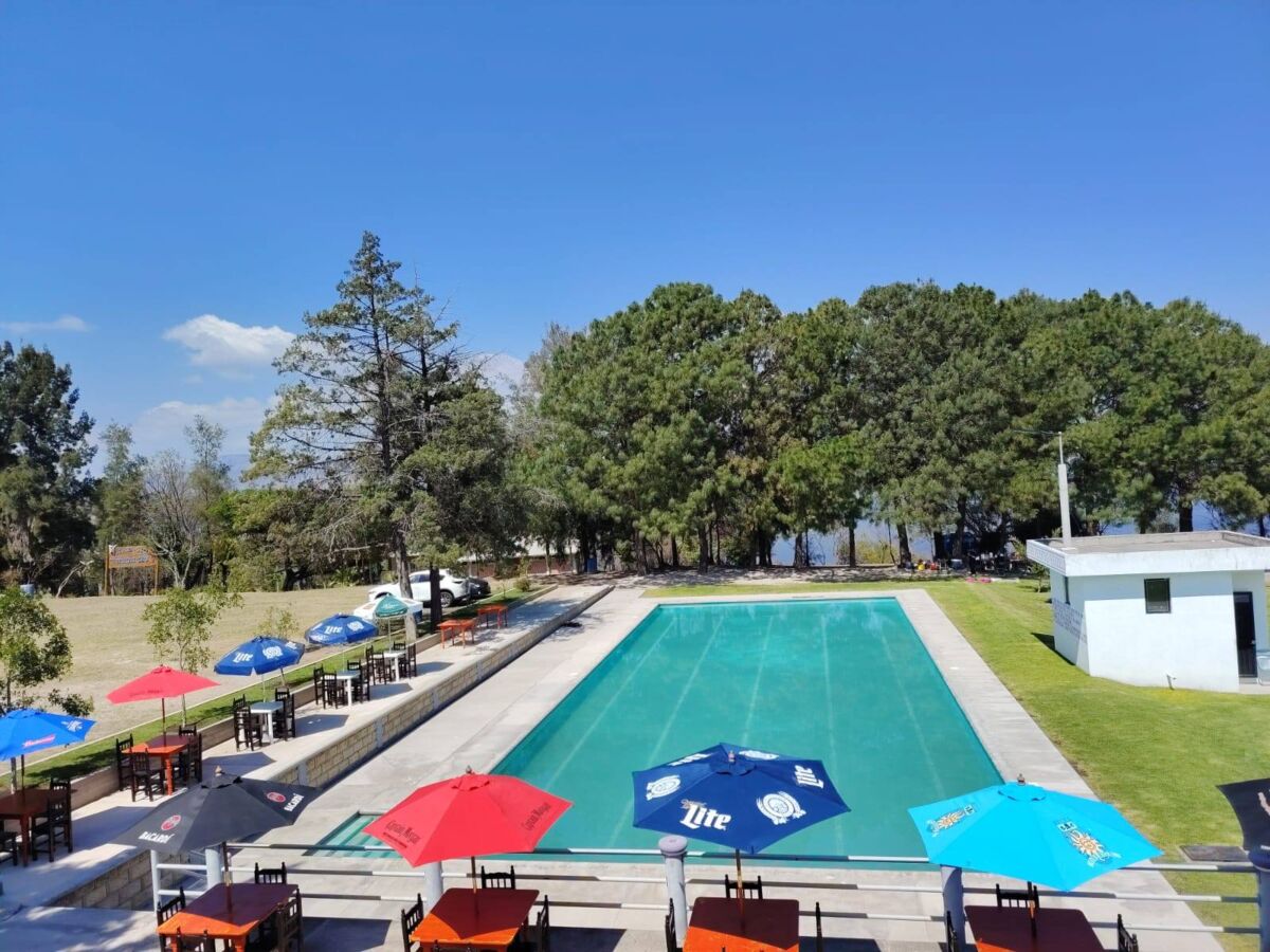 Alberca del Centro recreativo Valsequillo en Puebla 