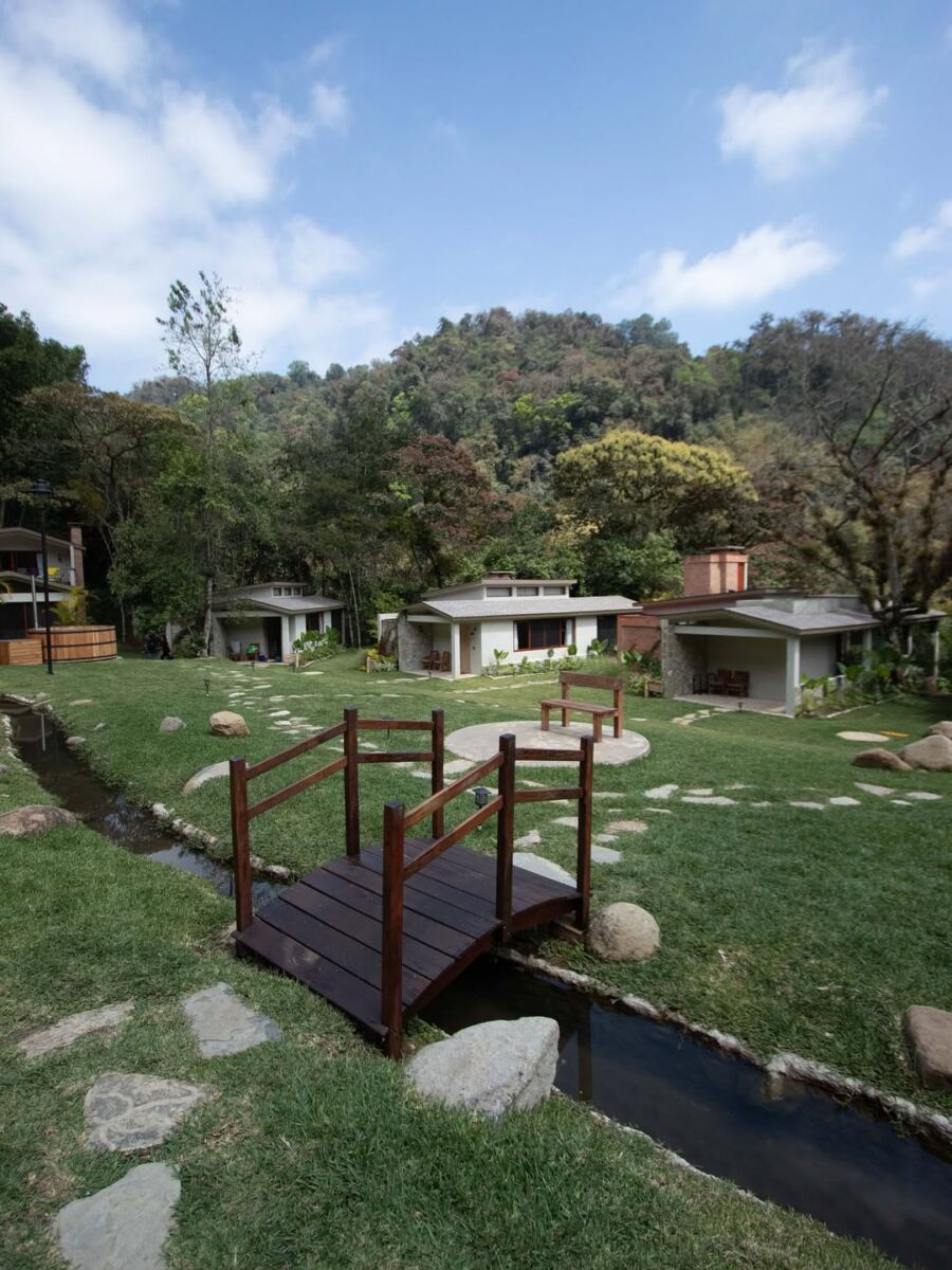 villas del lujo al aire libre 