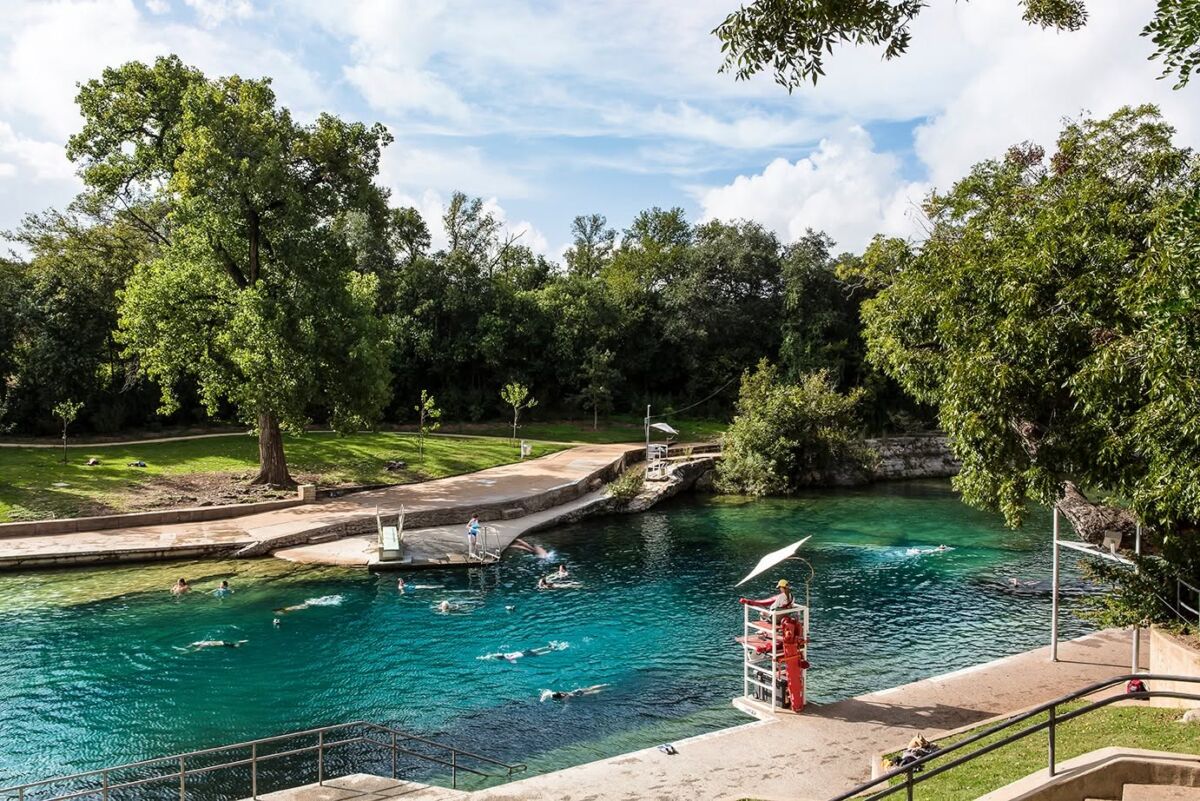 Aguas termales en Zilker Park austin