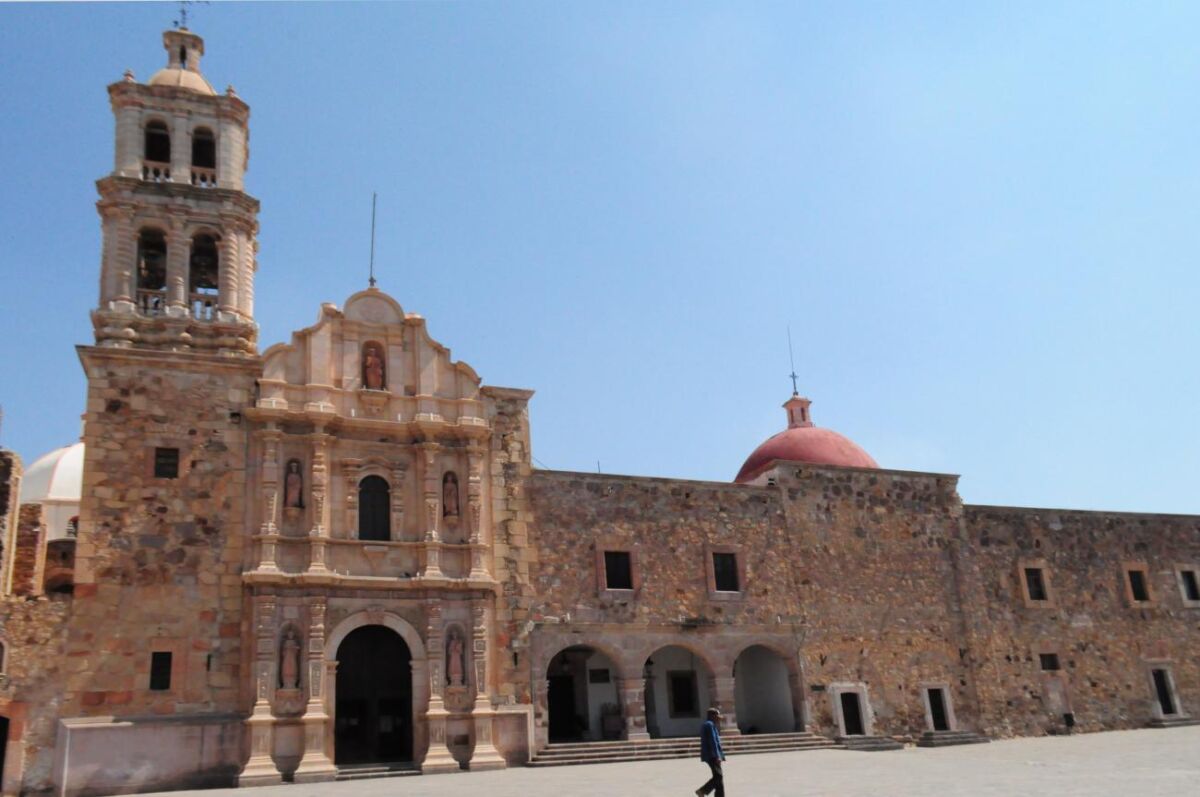 templo de San Juan Bautista en sombrerete, zacatecas