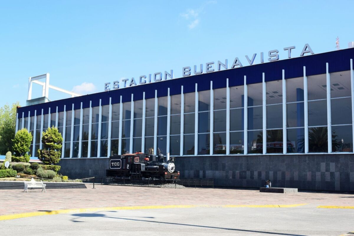 Estación Buenavista en la ciudad de mexico