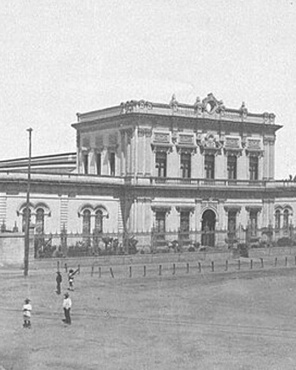 Antigua estación de Ferrocarriles Mexicanos 
