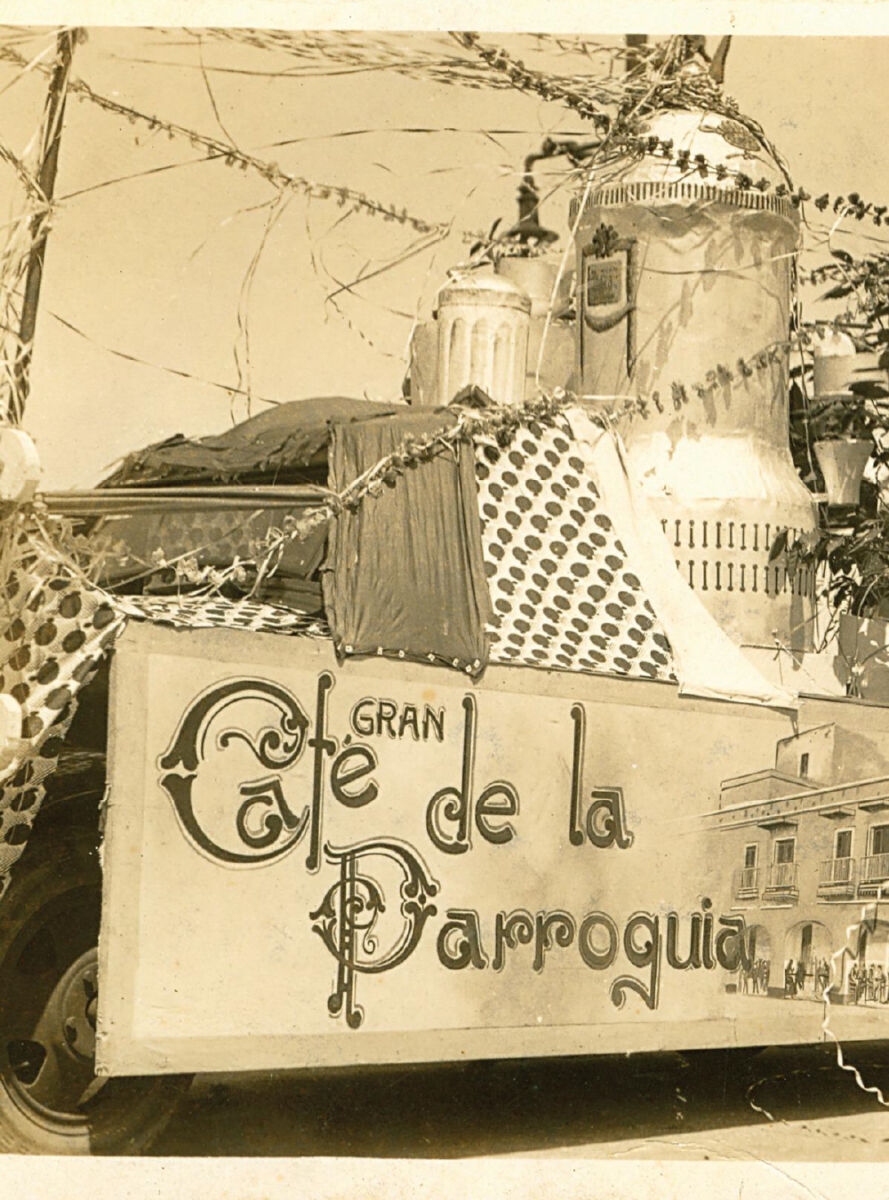 antiguo expendio de café del siglo XIX